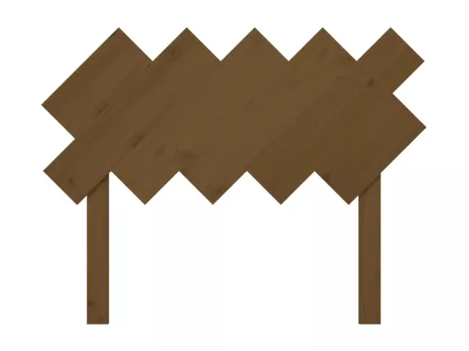 Kauf Unique Kopfteil Honigbraun 104x3x80,5 cm Massivholz Kiefer Riesige Rabatte