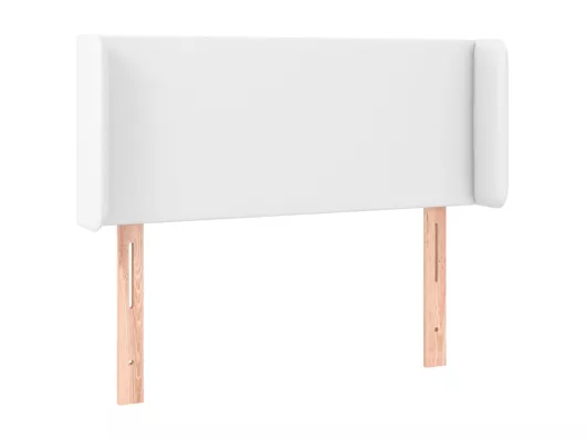 Kauf Unique LED Kopfteil Weiß 93x16x78/88 cm Kunstleder Angebote
