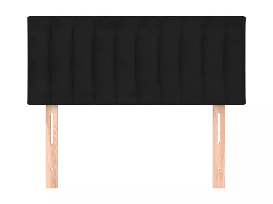 Kauf Unique Kopfteil Schwarz 100x5x78/88 cm Stoff Fabrik Onlineshop
