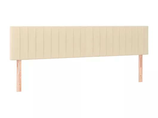 Kauf Unique LED Kopfteil Creme 160x5x78/88 cm Stoff Günstig kaufen