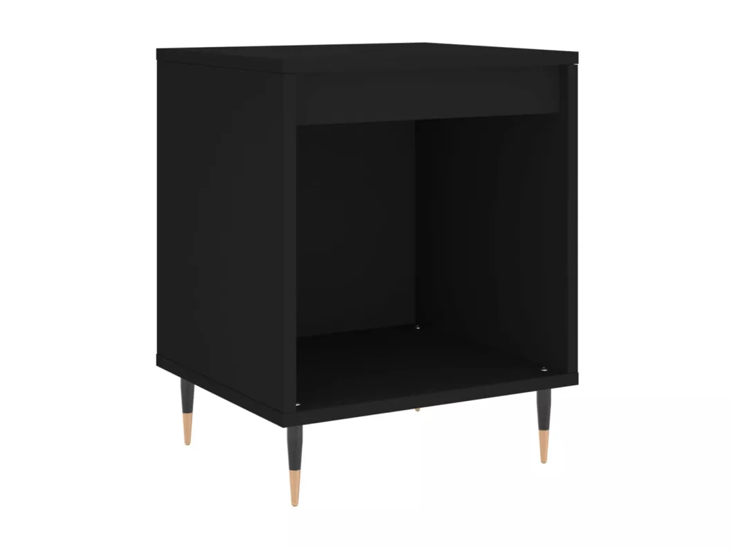 Kauf Unique Nachttische 2 Stk. Schwarz 40x35x50 cm Holzwerkstoff Exklusivangebot