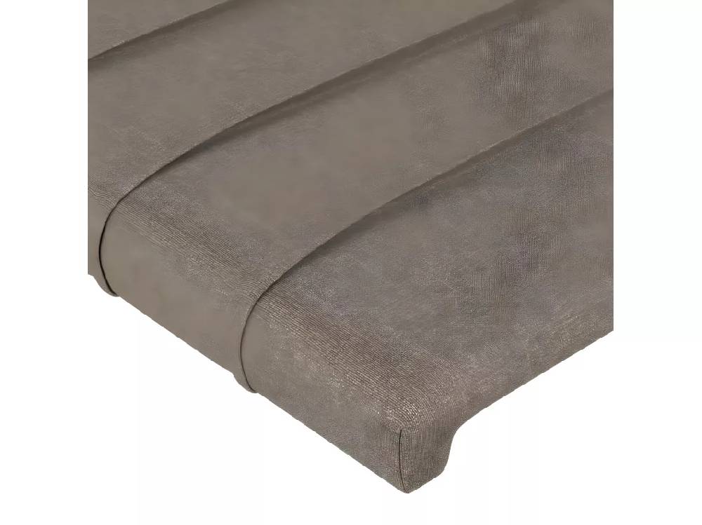 Kauf Unique Kopfteil mit Ohren Taupe 147x16x118/128 cm Stoff Neuheiten