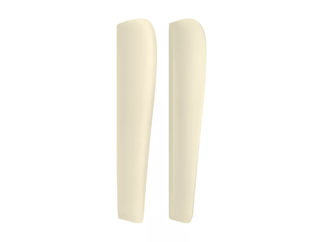 Kauf Unique Kopfteil mit Ohren Creme 83x23x118/128 cm Kunstleder Kauf eins, bekomm eins gratis