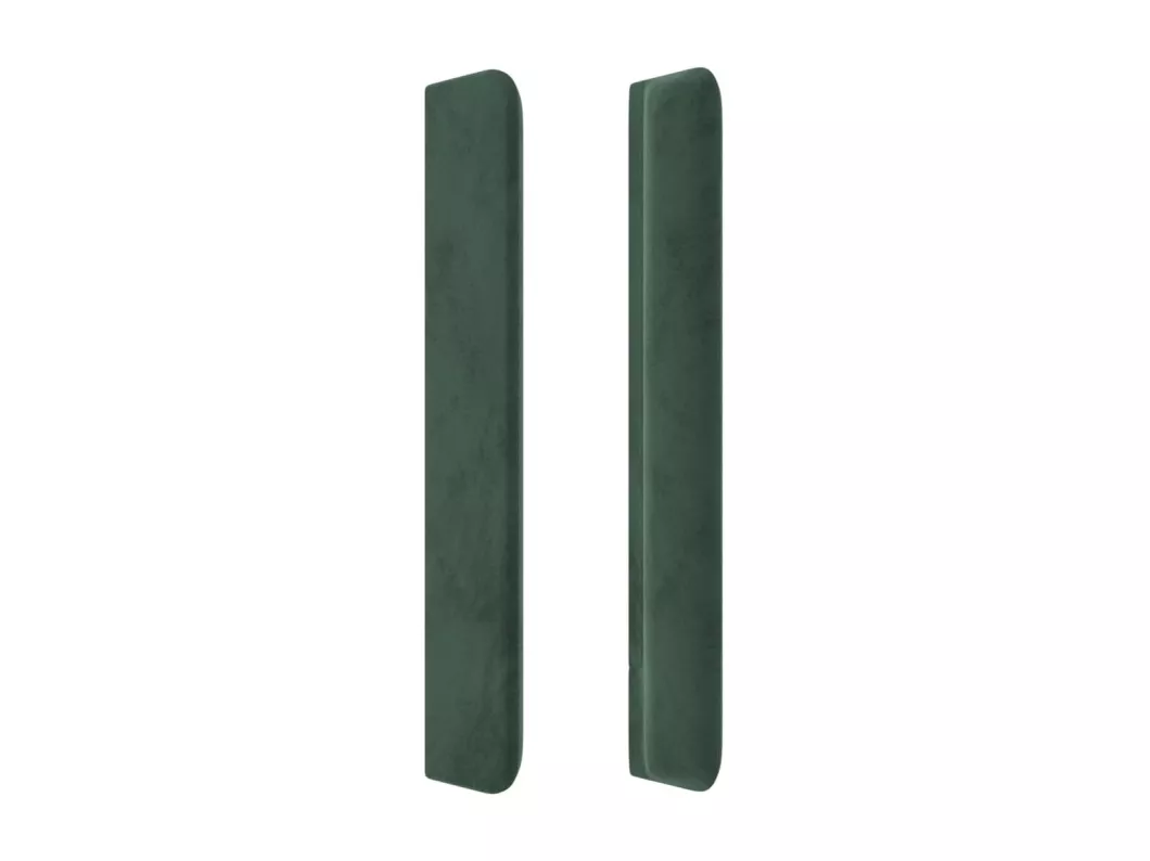 Kauf Unique Kopfteil mit Ohren Dunkelgrün 103x16x118/128 cm Samt Discount Store für neue Produkte