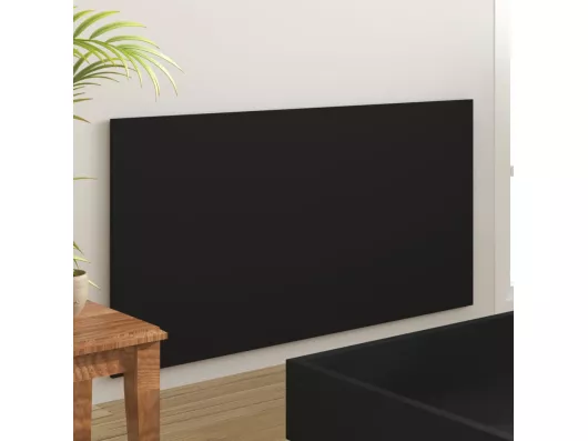 Kauf Unique Kopfteil Schwarz 160x1,5x80 cm Holzwerkstoff 50% Rabatt mit kostenlosem Versand