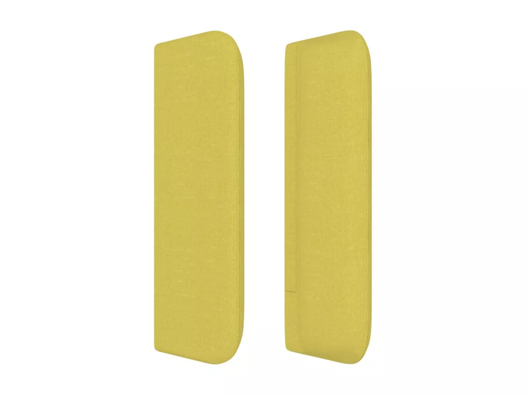 Kauf Unique Kopfteil mit Ohren Grün 103x16x78/88 cm Stoff Fabrik Onlineshop