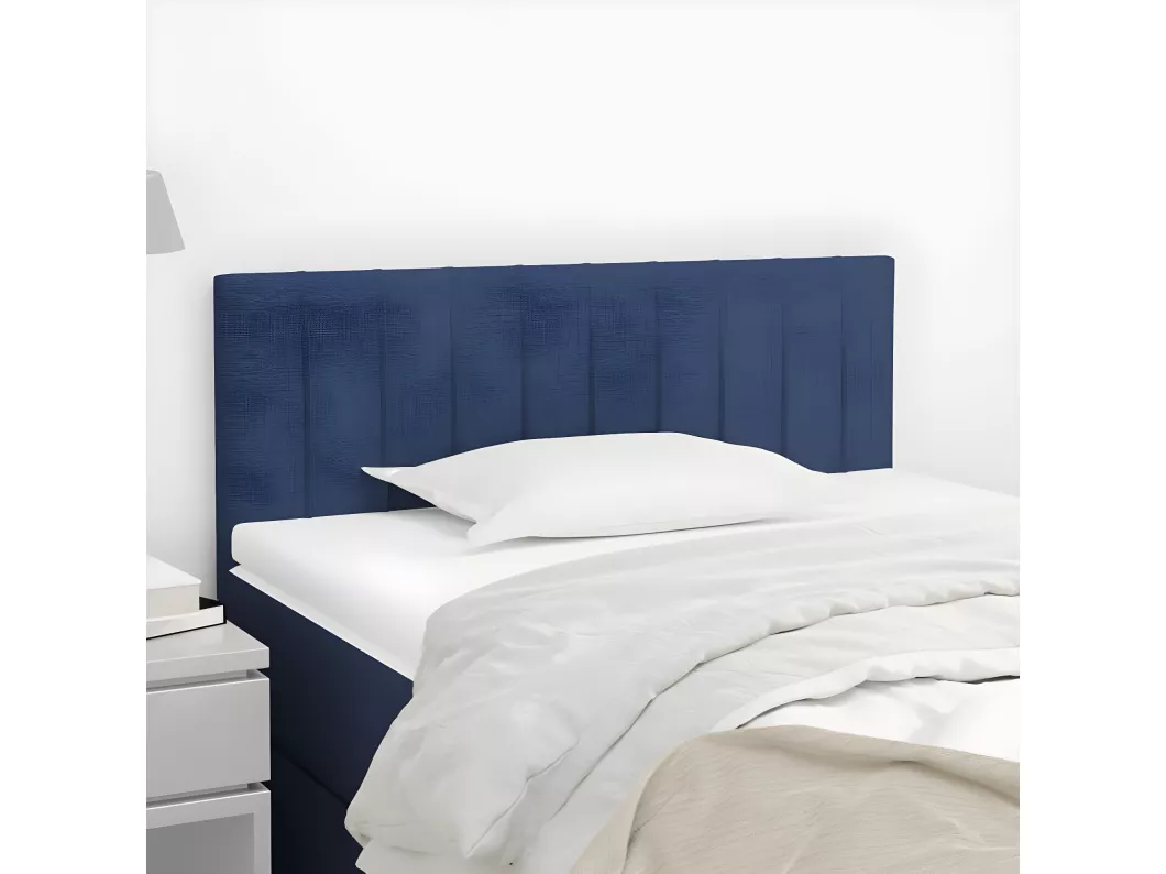 Kauf Unique Kopfteil Blau 80x5x78/88 cm Stoff