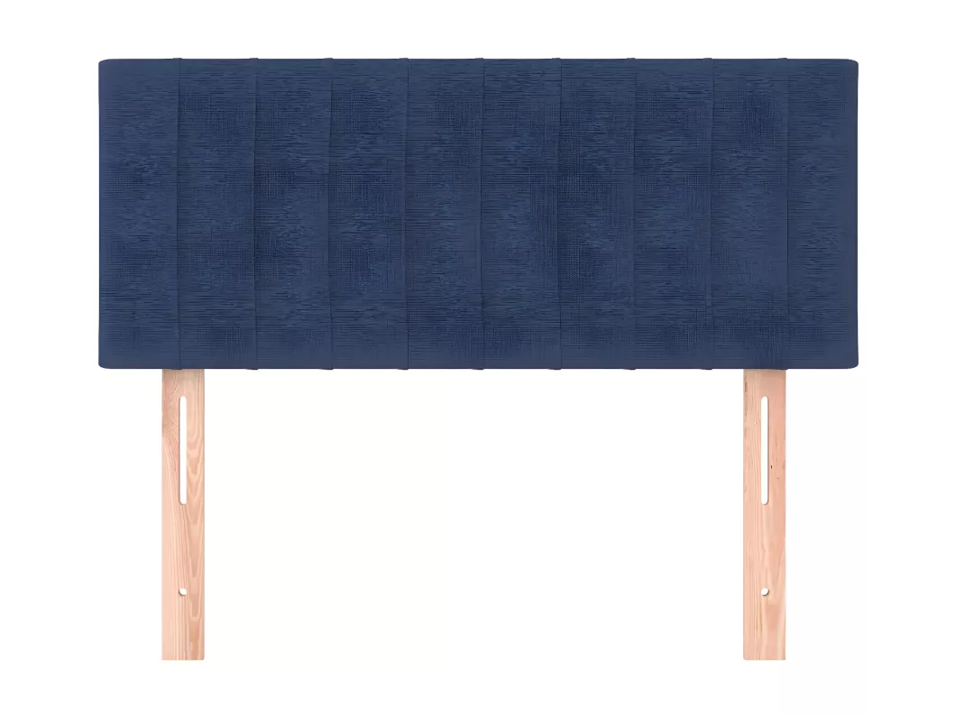 Kauf Unique Kopfteil Blau 80x5x78/88 cm Stoff Sonderangebot
