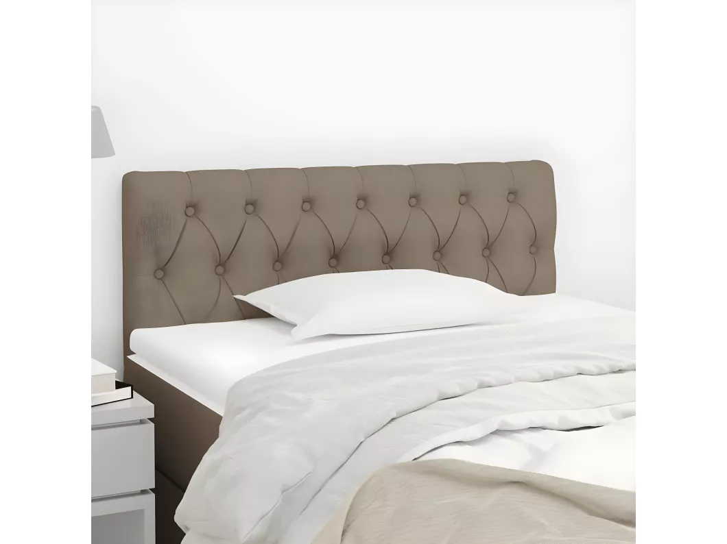 Kauf Unique Kopfteil Taupe 90x7x78/88 cm Stoff