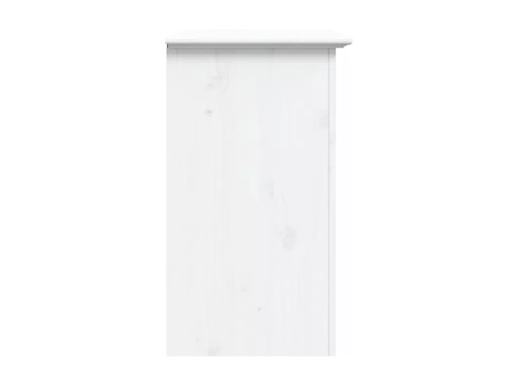 Kauf Unique Nachttisch BODO Weiß 53x38,5x66 cm Massivholz Kiefer Vatertagsangebot