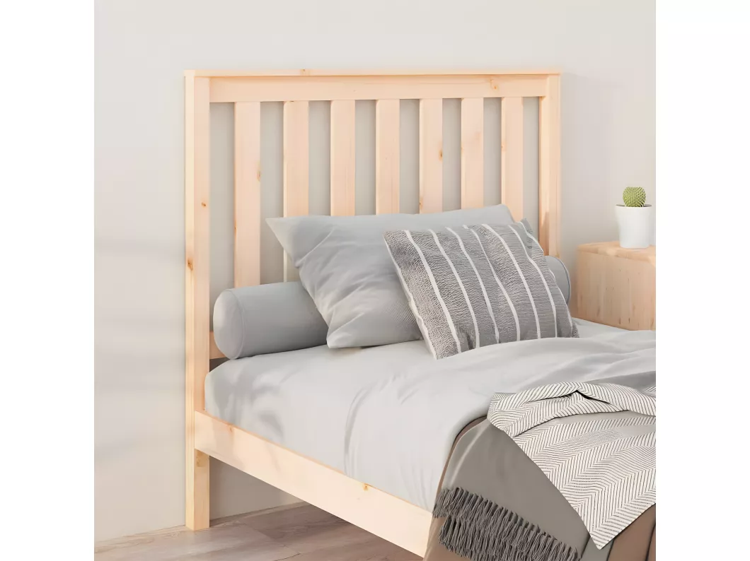 Kauf Unique Kopfteil 106x6x101 cm Massivholz Kiefer Zeitlich begrenztes Angebot