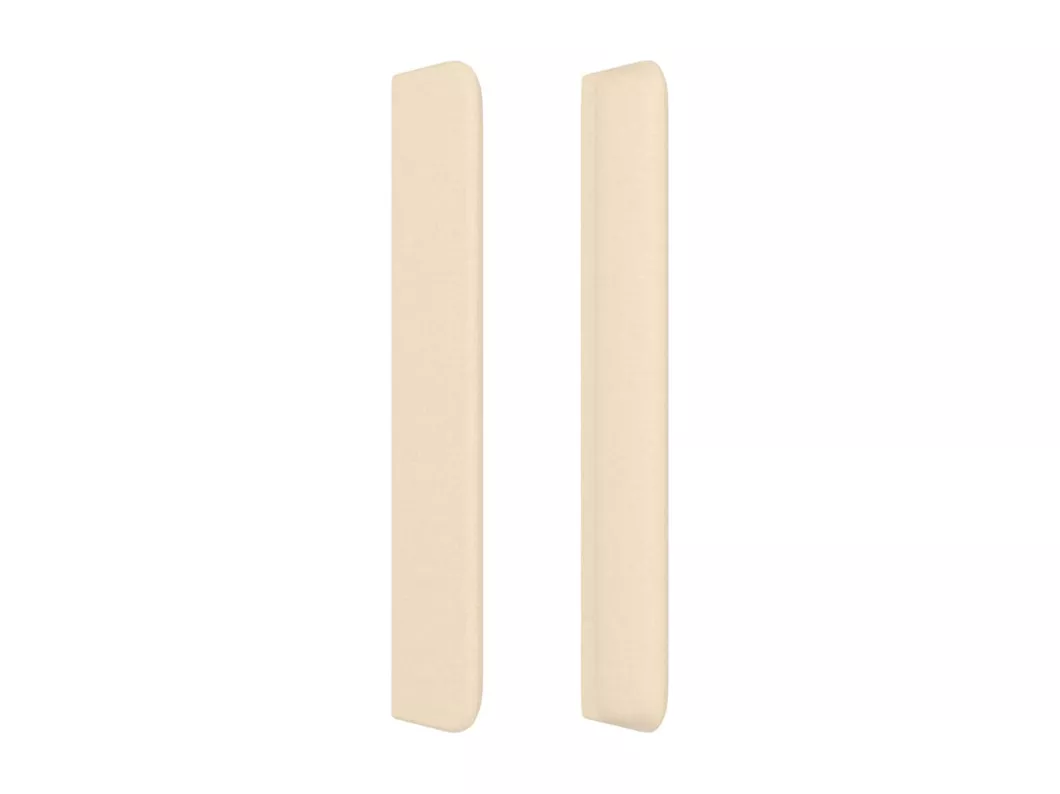 Kauf Unique Kopfteil mit Ohren Creme 83x16x118/128 cm Stoff Blitzangebot