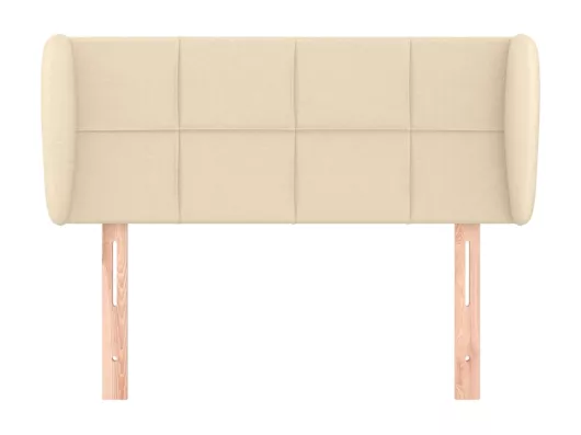 Kauf Unique Kopfteil mit Ohren Creme 83x23x78/88 cm Stoff Letzte 2 Tage