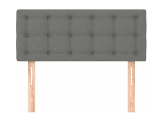 Kauf Unique Kopfteil Dunkelgrau 80x5x78/88 cm Stoff Bis zu 65% Rabatt