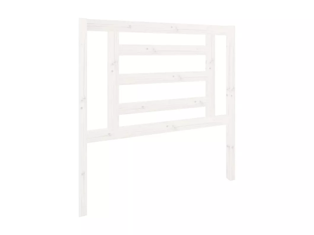 Kauf Unique Kopfteil Weiß 96x4x100 cm Massivholz Kiefer Nur für heute