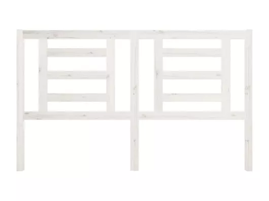 Kauf Unique Kopfteil Weiß 166x4x100 cm Massivholz Kiefer Sonderangebot der Fabrik