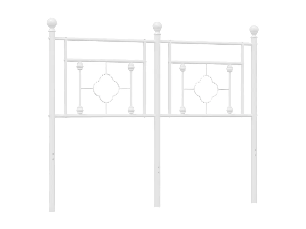 Kauf Unique Kopfteil Metall Weiß 120 cm Discount Store für neue Produkte