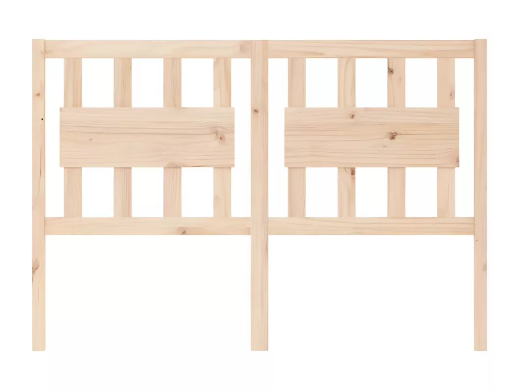 Kauf Unique Kopfteil 140,5x4x100 cm Massivholz Kiefer 50% Rabatt mit kostenlosem Versand