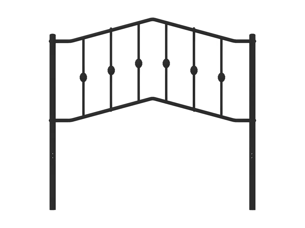 Kauf Unique Kopfteil Metall Schwarz 100 cm Auslauf