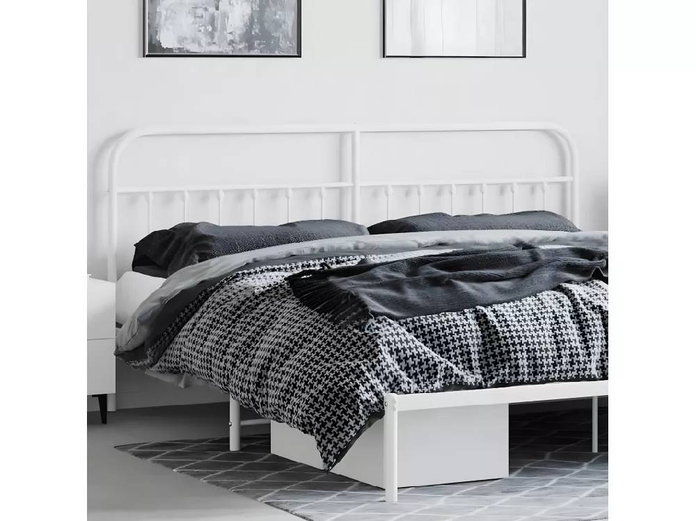Kauf Unique Kopfteil Metall Weiß 200 cm im Angebot