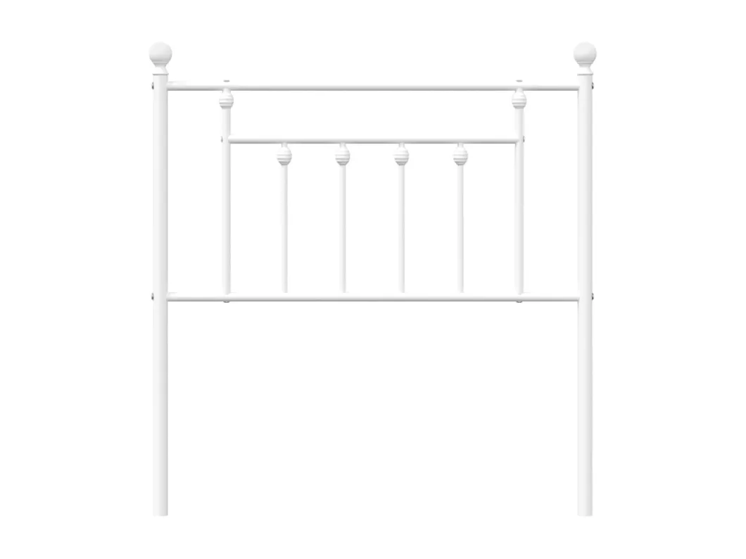 Kauf Unique Kopfteil Metall Weiß 80 cm Blitzverkäufe