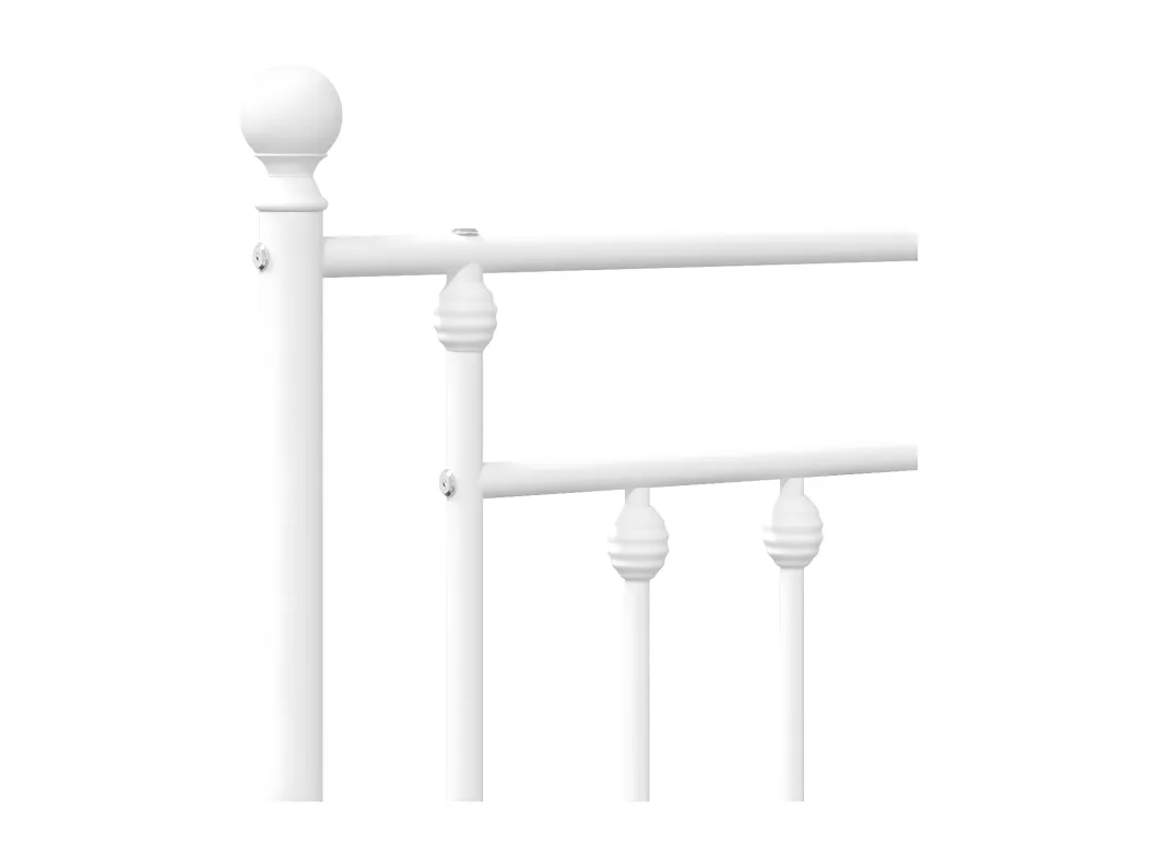 Kauf Unique Kopfteil Metall Weiß 80 cm Blitzverkäufe