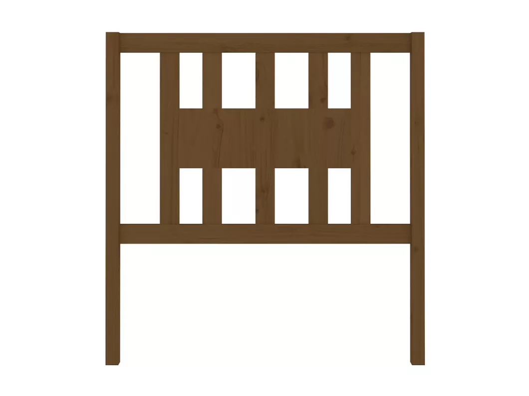 Kauf Unique Kopfteil Honigbraun 106x4x100 cm Massivholz Kiefer Fabrik Onlineshop