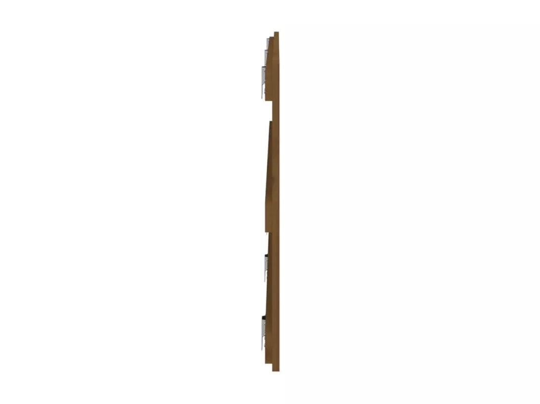 Kauf Unique Wand-Kopfteil Honigbraun 185x3x60 cm Massivholz Kiefer Versandkostenfrei