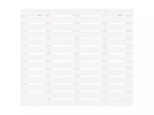 Kauf Unique Wand-Kopfteil Weiß 126x3x91,5 cm Massivholz Kiefer Flash Sale