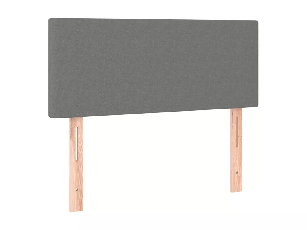 Kauf Unique LED Kopfteil Dunkelgrau 90x5x78/88 cm Stoff Online Shopping