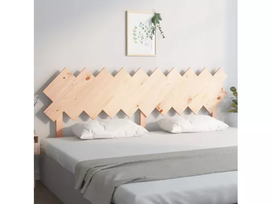 Kauf Unique Bett-Kopfteil 196x3x80,5 cm Massivholz Kiefer