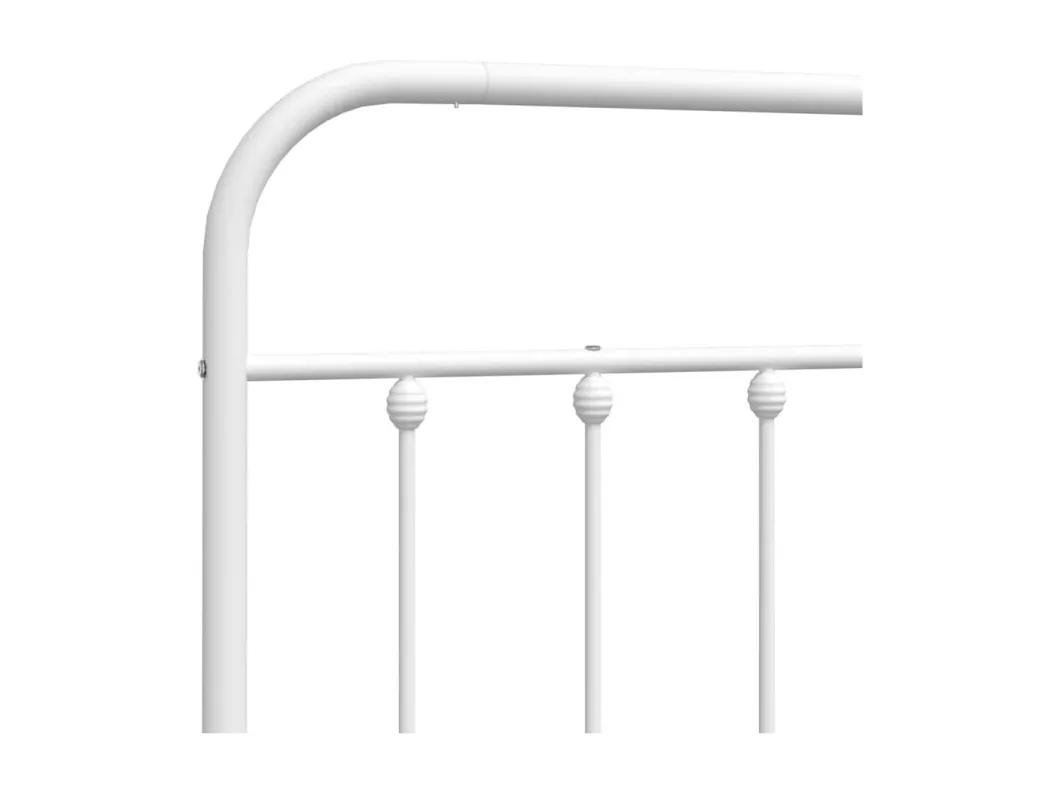 Kauf Unique Kopfteil Metall Weiß 160 cm Vatertagsangebot