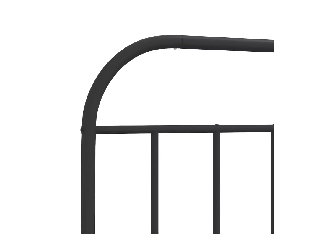 Kauf Unique Kopfteil Metall Schwarz 90 cm Valentinstagsangebot