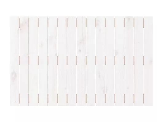 Kauf Unique Wand-Kopfteil Weiß 95,5x3x60 cm Massivholz Kiefer Lagerräumung