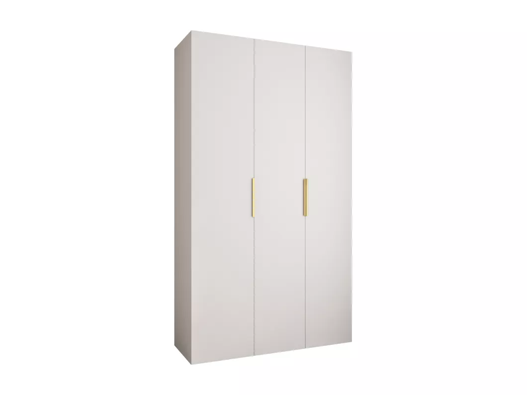Kauf Unique Drehtürenschrank Como 4 245,5/140/40 3-türig (Weiß/Gold)