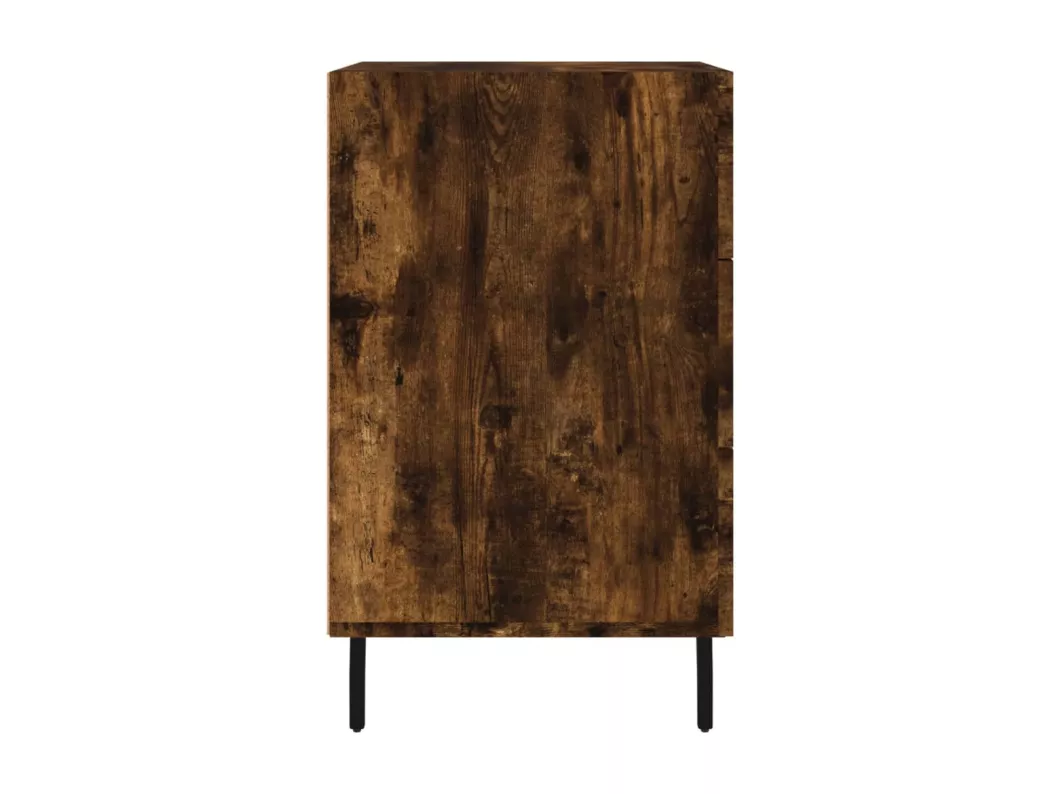 Kauf Unique Nachttisch Räuchereiche 40x40x66 cm Holzwerkstoff Bis zu 60% Rabatt