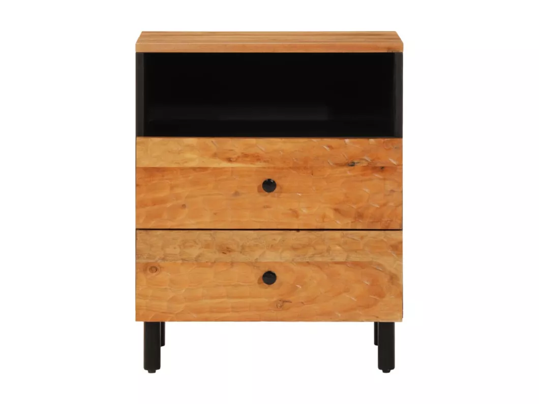 Kauf Unique Nachttisch 50x33x60 cm Massivholz Akazie Nur für heute