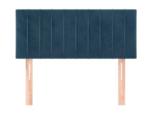 Kauf Unique Kopfteil Dunkelblau 80x5x78/88 cm Samt Riesige Rabatte
