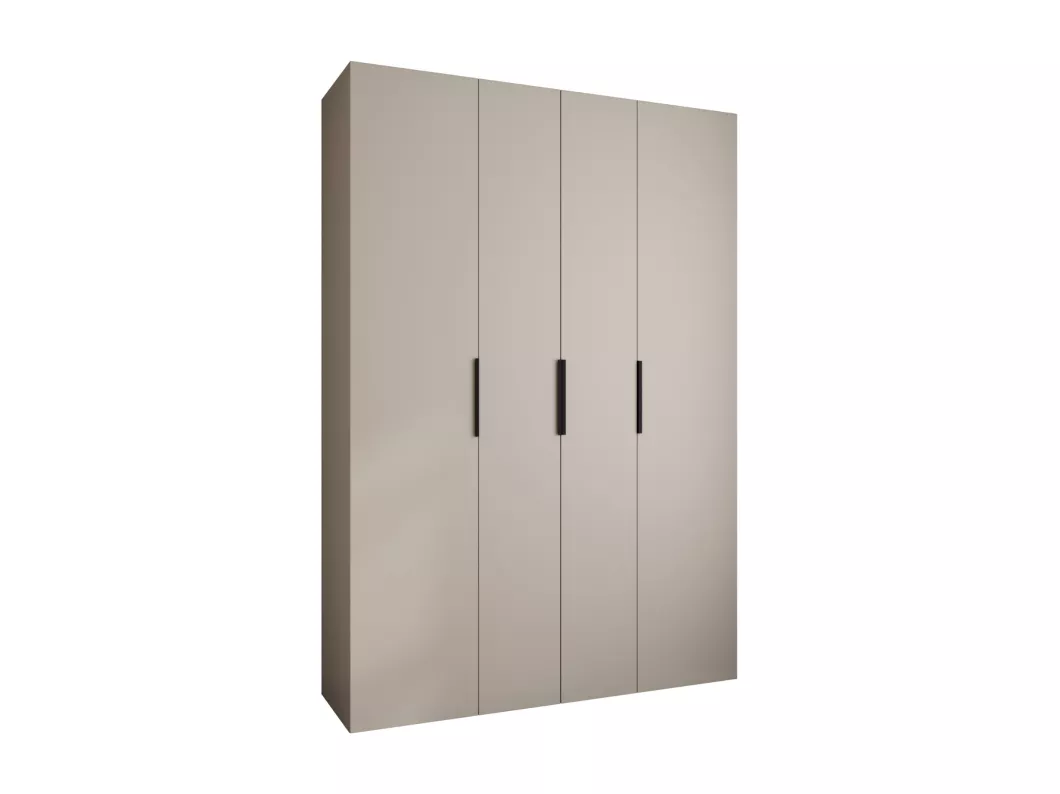 Kauf Unique Drehtürenschrank Como 4 245,5/170/40 4-türig (Kaschmir/Schwarz)