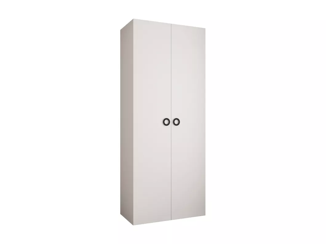 Kauf Unique Drehtürenschrank Como 1 245,5/100/40 2-türig (Weiß/Schwarz)
