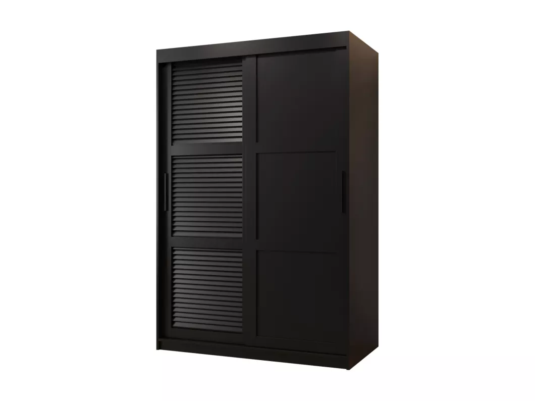 Kauf Unique SCHWEBETÜRENSCHRANK ZALUZJA 3 200/120/62 2-türig (Schwarz)