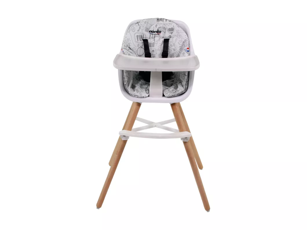 Kauf Unique Baby-Hochstuhl mitwachsend Kunststoff Grau Meist gekauft