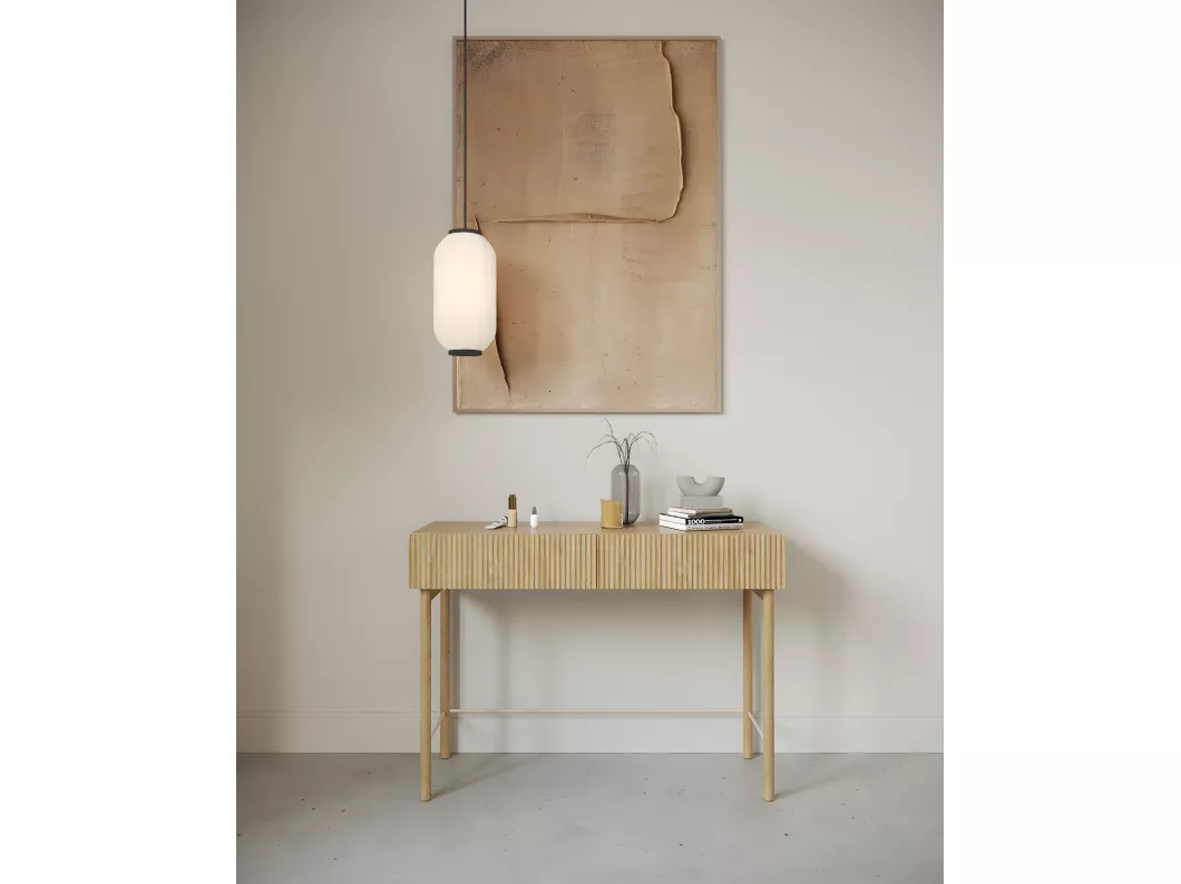 Kauf Unique Schminktisch - 100 cm - Eichenholzoptik - NOLIE Kostenloser Versand