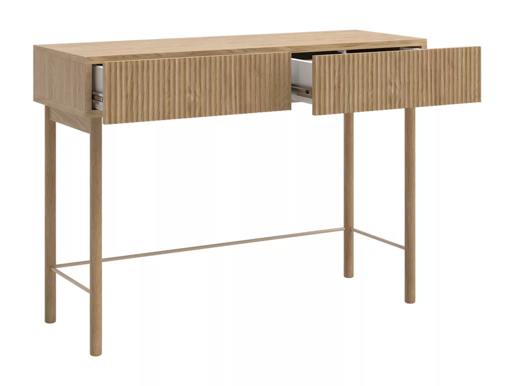 Kauf Unique Schminktisch - 100 cm - Eichenholzoptik - NOLIE Kostenloser Versand