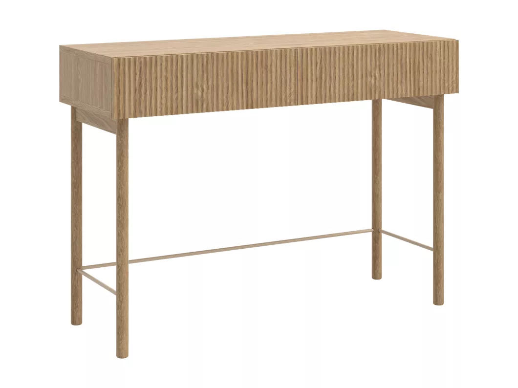 Kauf Unique Schminktisch - 100 cm - Eichenholzoptik - NOLIE Kostenloser Versand