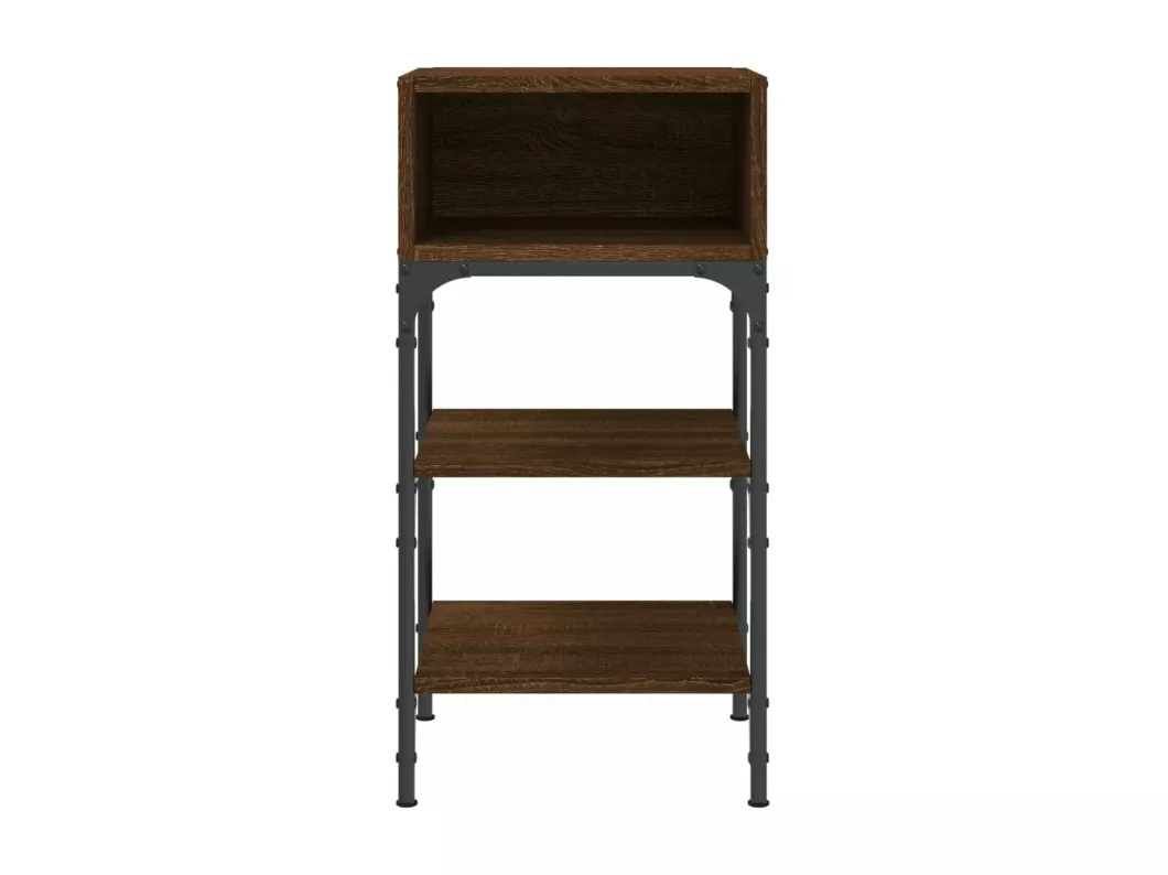 Kauf Unique Nachttisch Braun Eichen-Optik 35x34,5x70 cm Holzwerkstoff Limitierter Zeitrabatt
