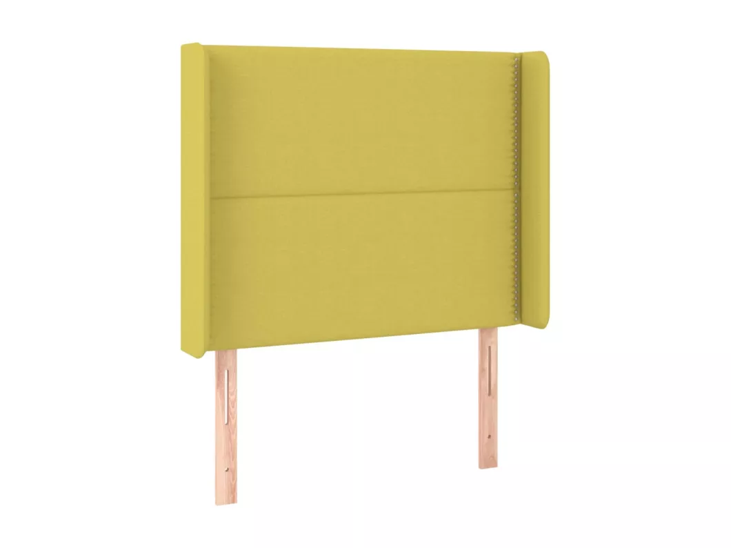 Kauf Unique LED Kopfteil Grün 83x16x118/128 cm Stoff Online Outlet