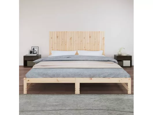 Kauf Unique Wand-Kopfteil 204x3x90 cm Massivholz Kiefer Blitzangebot