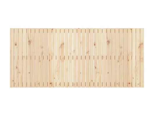 Kauf Unique Wand-Kopfteil 204x3x90 cm Massivholz Kiefer Blitzangebot