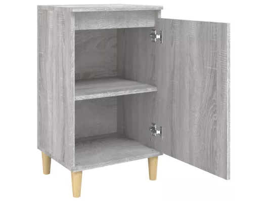 Kauf Unique Nachttische 2 Stk. Grau Sonoma 40x35x70 cm Holzwerkstoff Letzter Tag